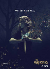 The Magicians Movie Poster Print featuring fantasy themes.