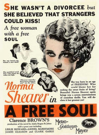 A Free Soul Movie Poster Print showcasing classic cinema art