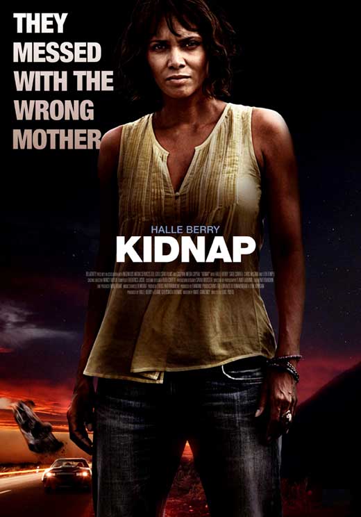 Kidnap Movie Poster Print featuring thrilling action film art
