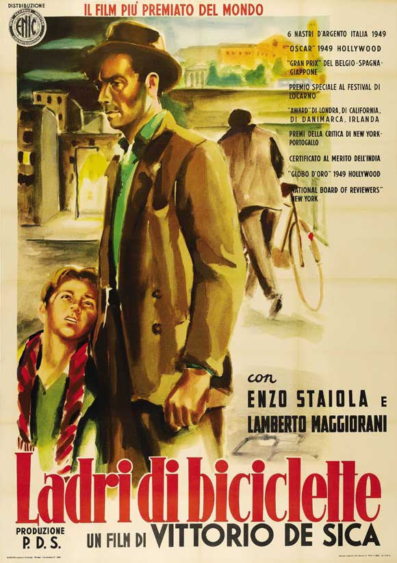 The Bicycle Thief Movie Poster Print (11x17) - Classic Film Art