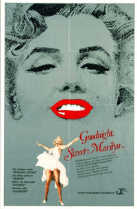 Goodnight, Sweet Marilyn Movie Poster Print showcasing Marilyn Monroe's elegance