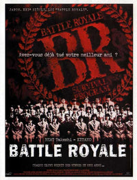 Battle Royale Movie Poster Print showcasing iconic film imagery.