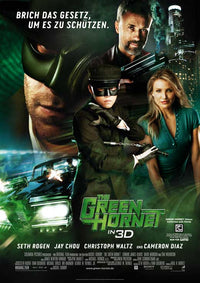 The Green Hornet Movie Poster Print showcasing classic superhero action.