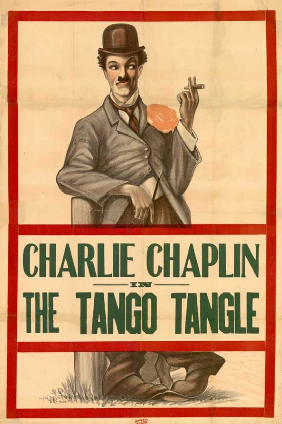 Tango Tangles Movie Poster Print showcasing vibrant dance theme.