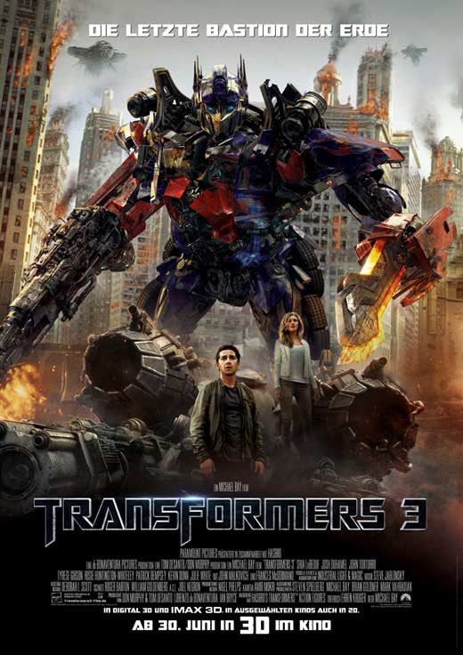 Transformers: Dark of the Moon Movie Poster Print (11x17)