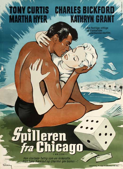 Mister Cory Movie Poster Print showcasing classic film art