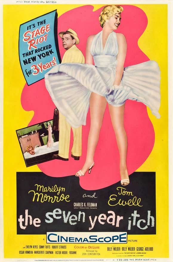 The Seven Year Itch Movie Poster Print (11x17)