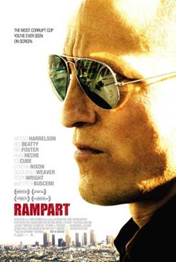 Rampart Movie Poster Print showcasing intense imagery and themes.