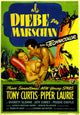 The Prince Who Was a Thief Movie Poster Print featuring vibrant colors and classic cinema imagery.