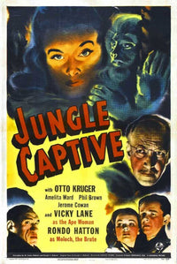 The Jungle Captive Movie Poster Print showcasing cinematic adventure.