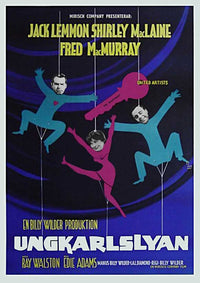 The Apartment Movie Poster Print showcasing classic cinema art.