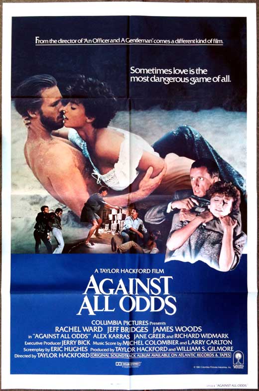 Against All Odds Movie Poster Print showcasing dramatic film art.