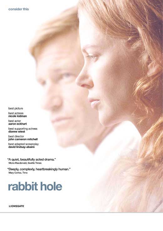 Rabbit Hole Movie Poster Print showcasing dramatic film imagery.
