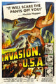 Invasion USA Movie Poster Print featuring classic action film art