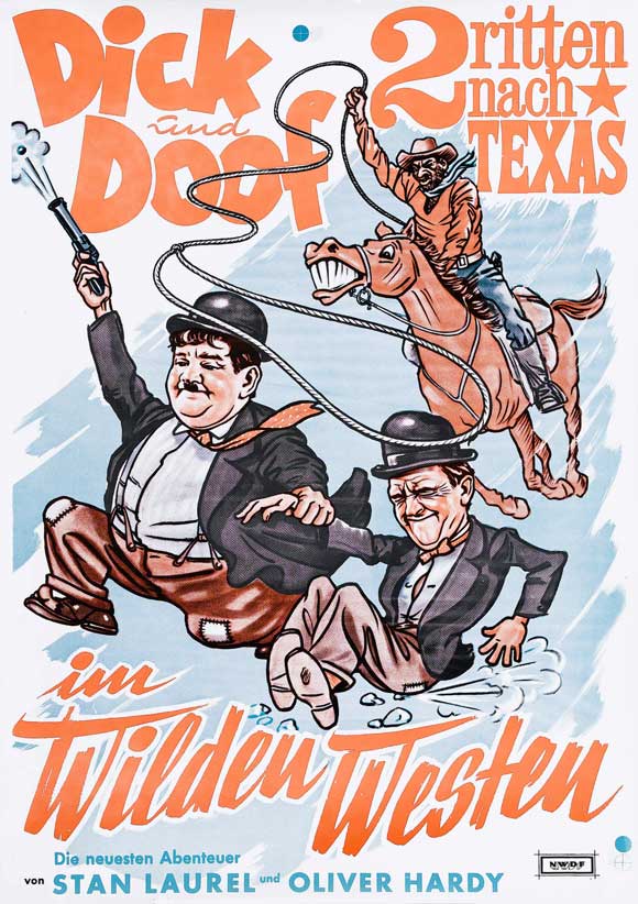 Way Out West Movie Poster Print featuring classic Western art.