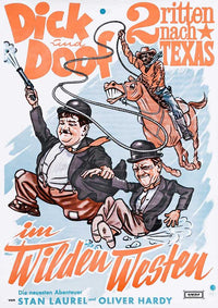 Way Out West Movie Poster Print featuring classic Western art.