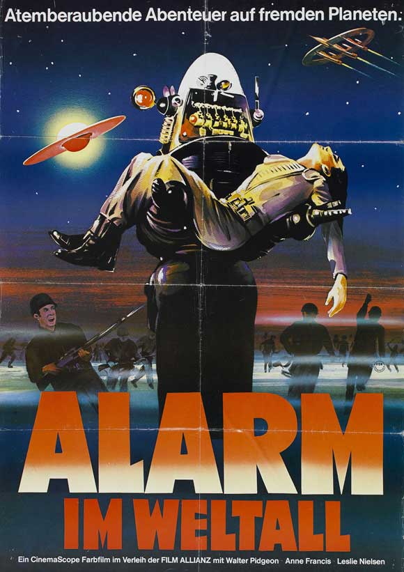 Forbidden Planet Movie Poster Print - Classic Sci-Fi Art