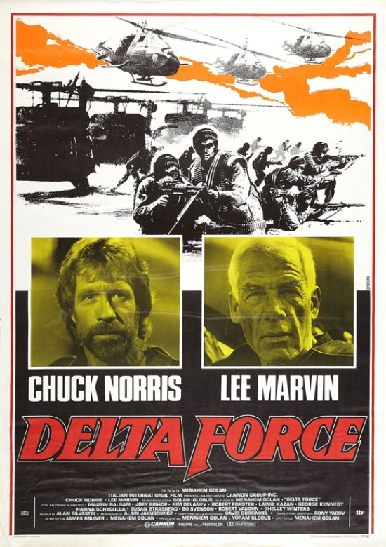 The Delta Force Movie Poster - Action Film Art Print