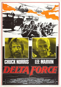 The Delta Force Movie Poster - Action Film Art Print