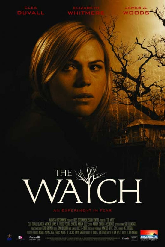 The Watch movie poster print featuring vibrant design.