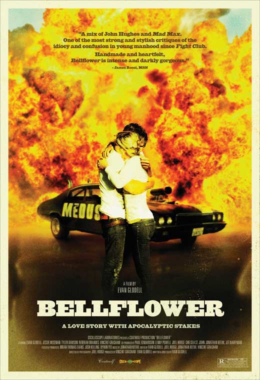 Bellflower Movie Poster featuring striking visuals for film fans.