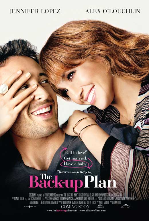 The Back-Up Plan Movie Poster Print featuring vibrant imagery.