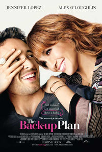 The Back-Up Plan Movie Poster Print featuring vibrant imagery.