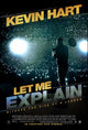 Kevin Hart Let Me Explain Movie Poster Print featuring vibrant colors and comedic theme.