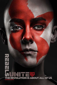 The Hunger Games: Mockingjay Part 2 Movie Poster Print featuring vibrant colors and dramatic imagery.