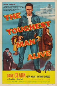 The Toughest Man Alive Movie Poster Print showcasing cinematic art.