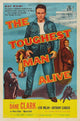 The Toughest Man Alive Movie Poster Print showcasing cinematic art.