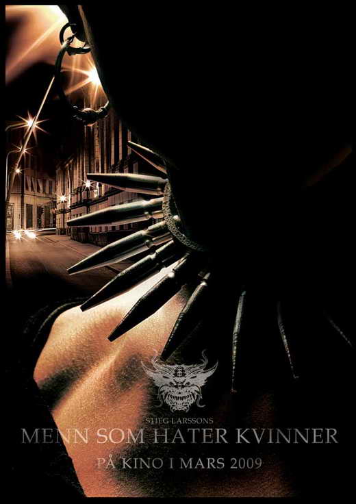 The Girl with the Dragon Tattoo movie poster print showcasing dramatic visuals.
