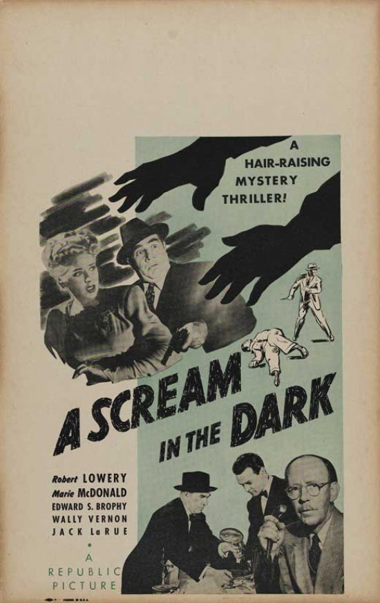 A Scream in the Dark Movie Poster Print on premium paper.