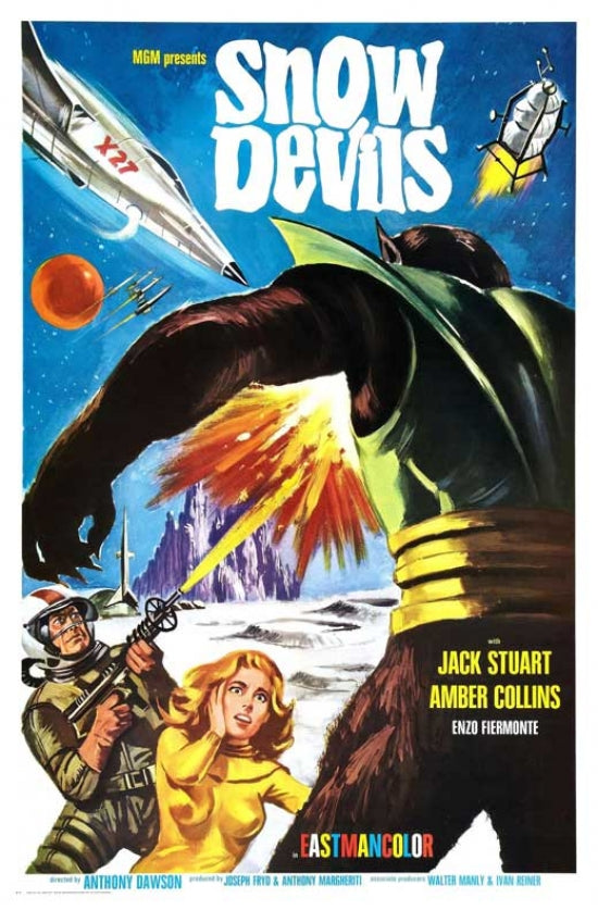 The Snow Devils Movie Poster showcasing cinematic artwork.