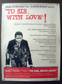 To Sir, with Love Movie Poster Print featuring iconic imagery from the film.