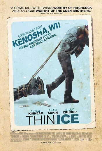 Thin Ice Movie Poster Print showcasing vibrant colors and stunning design.