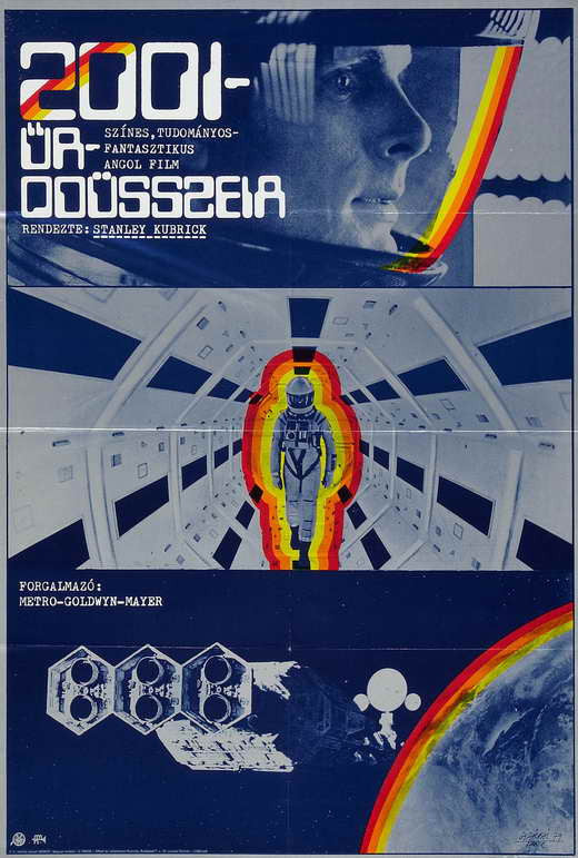 2001: A Space Odyssey Movie Poster Print (27x40) - Iconic Sci-Fi Art