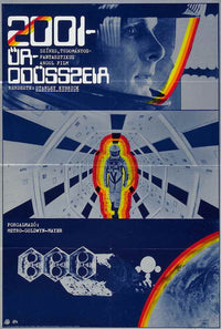 2001: A Space Odyssey Movie Poster Print (27x40) - Iconic Sci-Fi Art