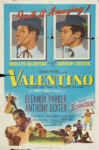 Valentino Movie Poster Print showcasing vibrant colors and cinematic appeal.