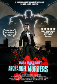 Mark Macready and the Archangel Murders Movie Poster Print featuring dramatic visuals.