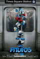 The Smurfs Movie Poster Print featuring colorful characters