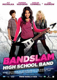 Bandslam Movie Poster Print showcasing vibrant music themes.