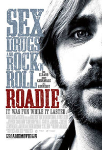 Roadie Movie Poster Print featuring vibrant colors and cinematic theme.