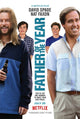 Father of the Year Movie Poster Print showcasing vibrant colors and comedic themes.