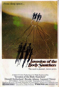 Invasion of the Body Snatchers Movie Poster Print showcasing classic sci-fi horror.