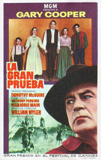 Friendly Persuasion Movie Poster Print showcasing classic cinema art.