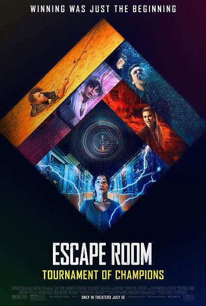 Escape Room Tournament of Champions Movie Poster Print 27x40