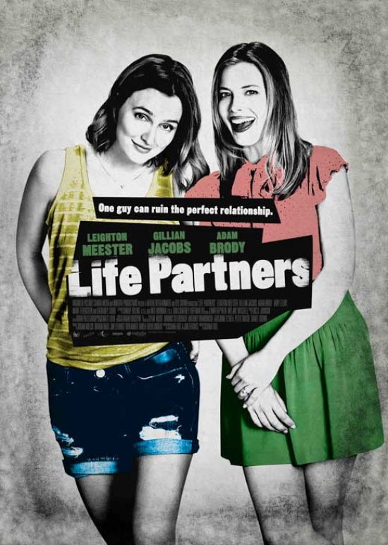 Life Partners Movie Poster Print featuring vibrant design.