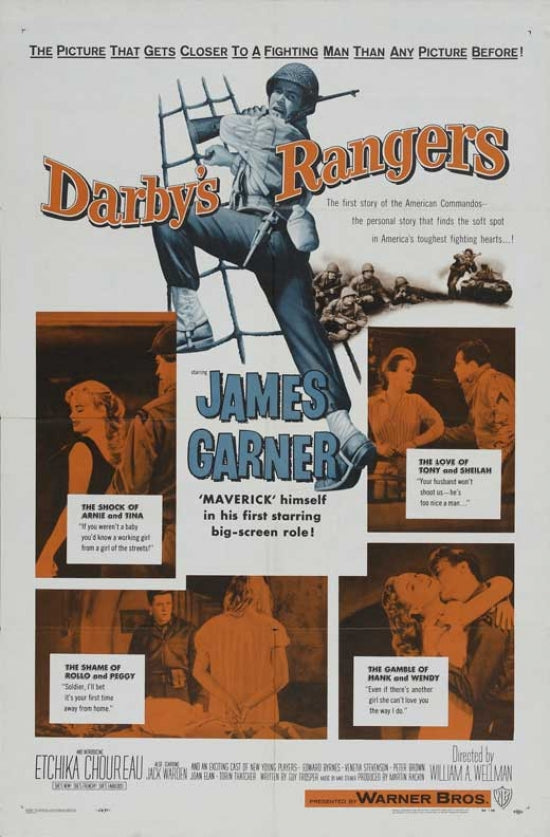 Darby's Rangers Movie Poster Print showcasing classic film art.