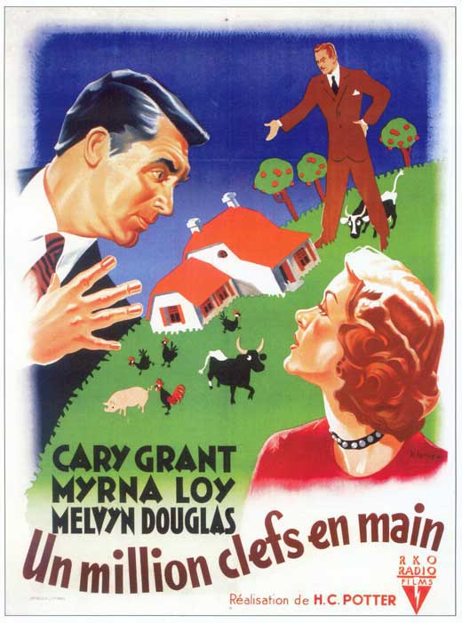 Mr. Blandings Builds His Dream House Movie Poster Print